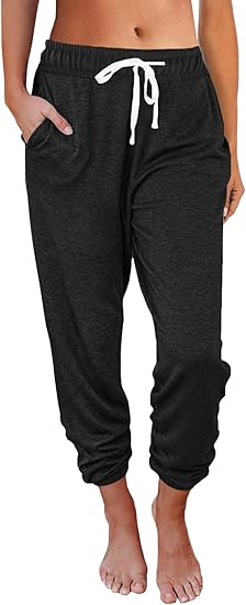 Sweatpants Women with Pockets Lounge Pajama Travel Pants Work Joggers Fall Clothes Winter Teachers Outfits 2025